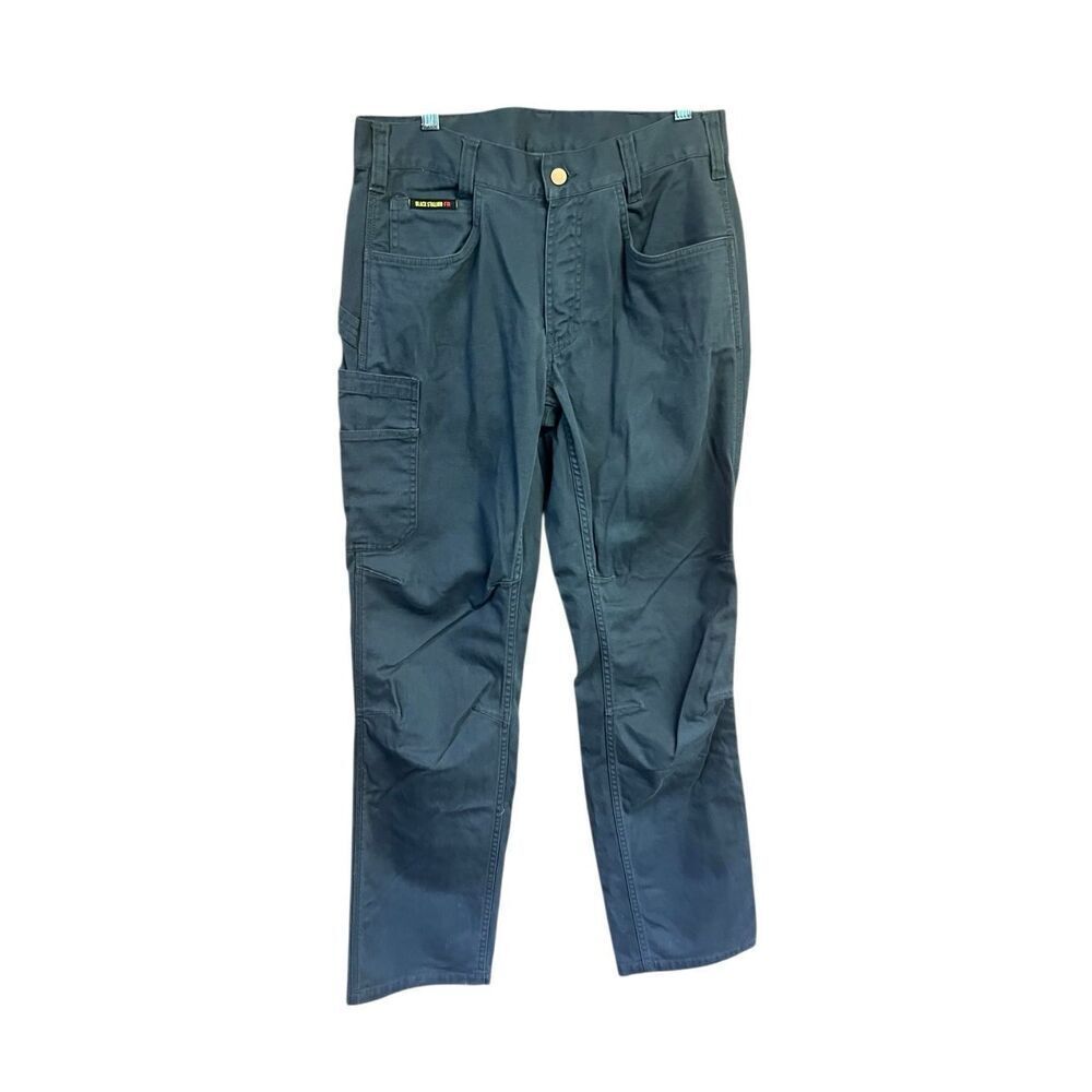 Black Stallion  Men’s FR Work Pants Gray Sz 30/34